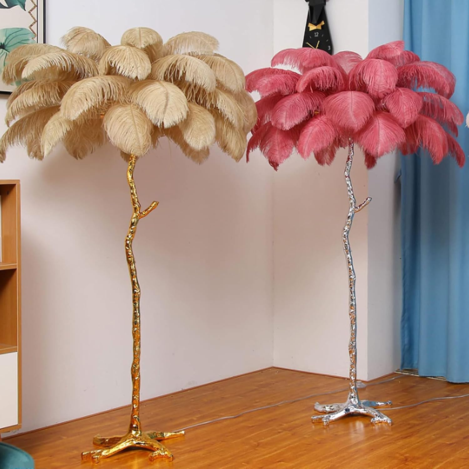 エミール　ガレ風　被せガラス　フロアスタンド　ナイト照明　 高さ46ｃｍ エミール ガレ風 被せガラス フロアスタンド ナイト照明 高さ